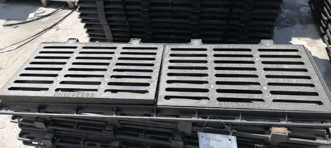 广西球墨铸铁连体双篦展示